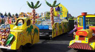Char Tropical avec canon