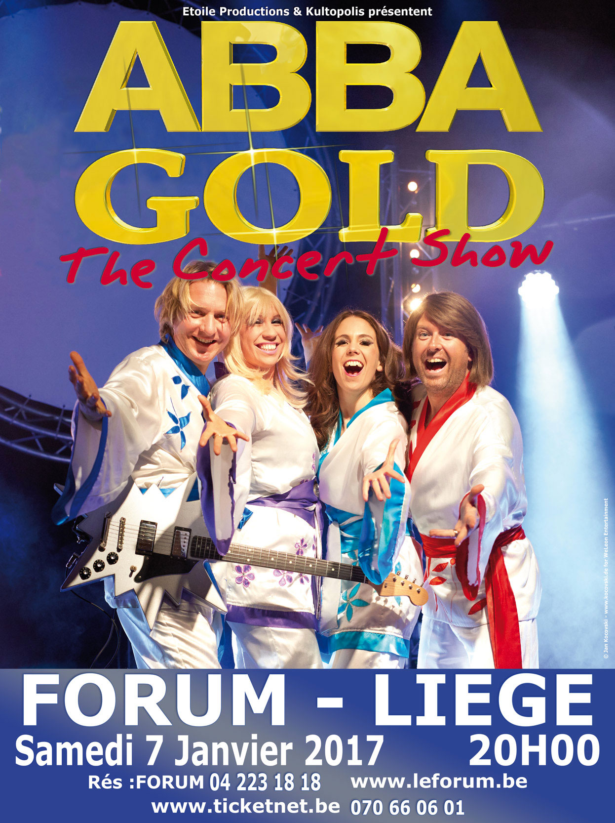 ABBA GOLD - The Concert Show - Liège